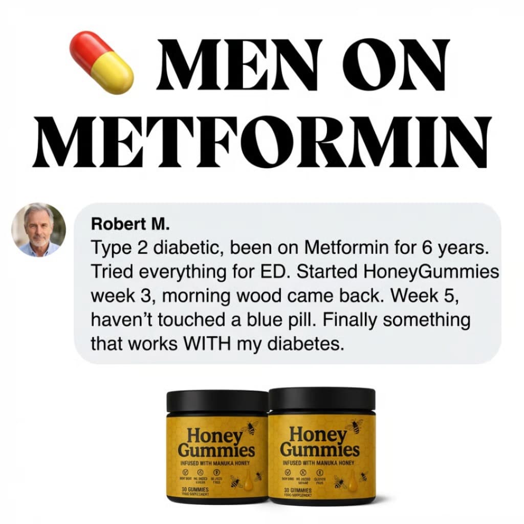 Honey Gummies customer review testimonial ad